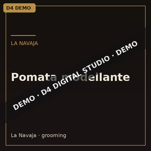 Pomada modeladora (100 ml)