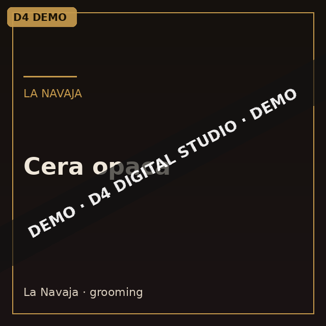 Cera opaca (100 ml)
